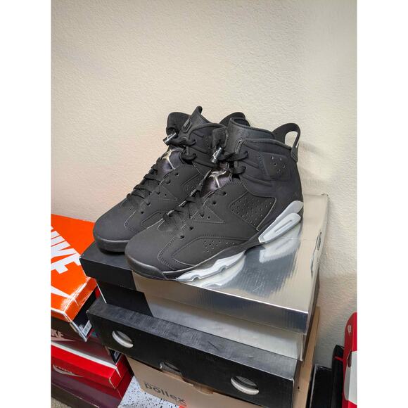 Air Jordan 6 Retro Chrome Metallic Silver Size 10 w/ OG Box main image 8